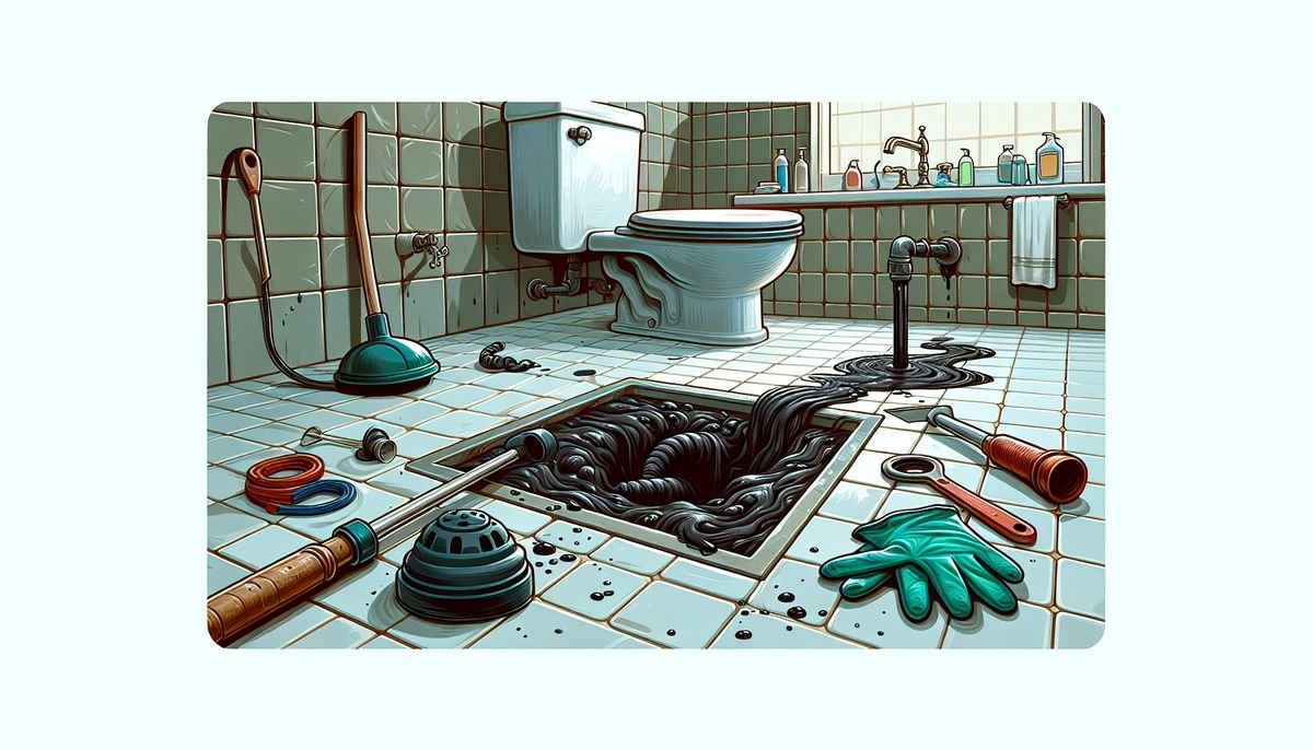 How to Deal with a Floor Drain Backing Up with Feces: Identifying and Resolving Blockages