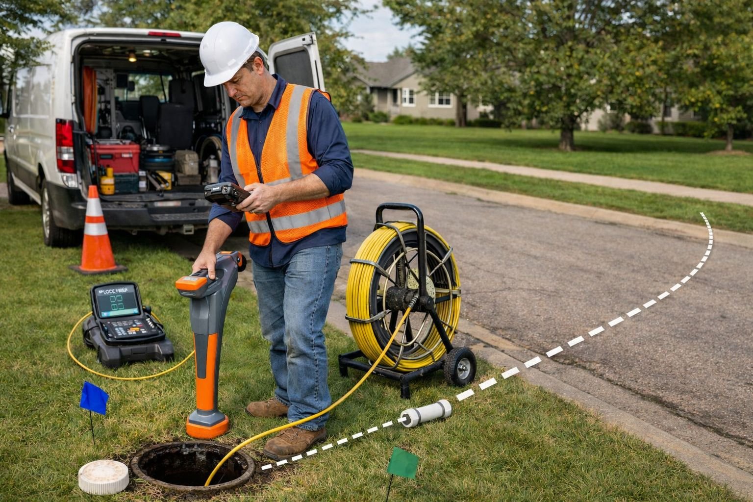 Sewer Line Locating