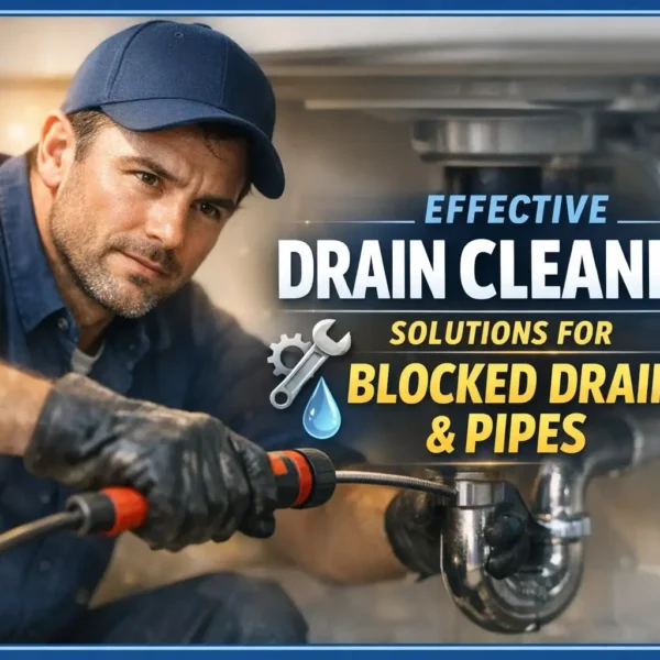 Effective Drain Cleaning Solutions for Blocked Drains & Pipes