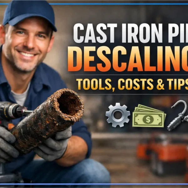 Cast Iron Pipe Descaling: Tools, Costs & Tips