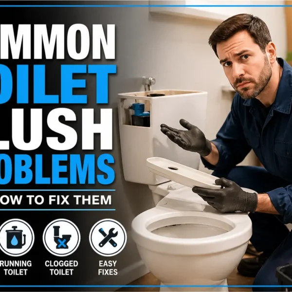Common Toilet Flush Problems and How to Fix Them