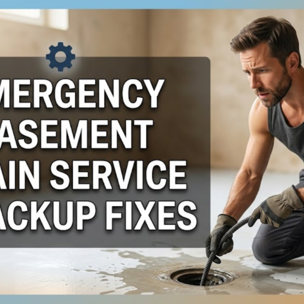 Emergency Basement Drain Service & Backup Fixes