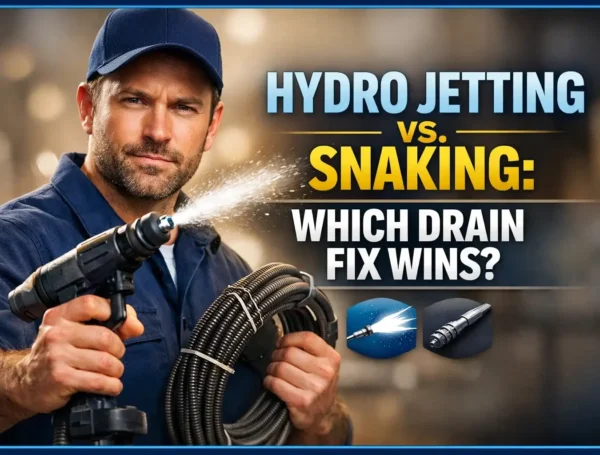 Hydro Jetting vs. Snaking: Which Drain Fix Wins?