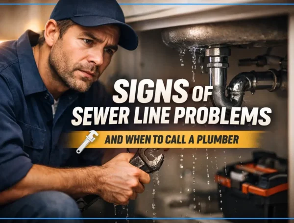 Signs of Sewer Line Problems and When to Call a Plumber