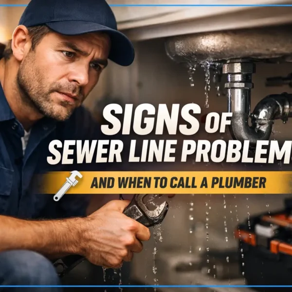 Signs of Sewer Line Problems and When to Call a Plumber