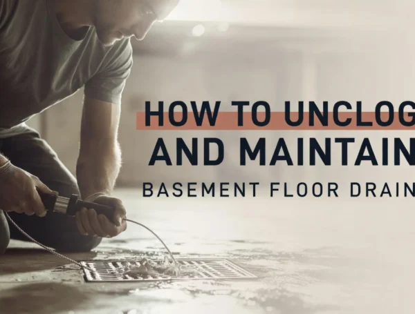 How to Unclog and Maintain a Basement Floor Drain