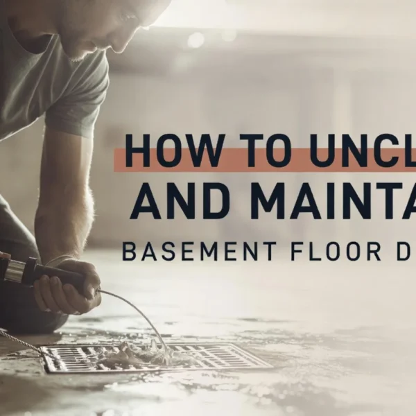 How to Unclog and Maintain a Basement Floor Drain