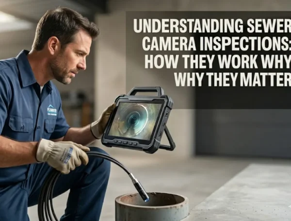 Sewer camera inspection