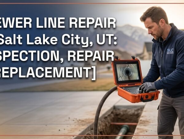 Sewer Line Repair in Salt Lake City, UT: Inspection, Repair & Replacement