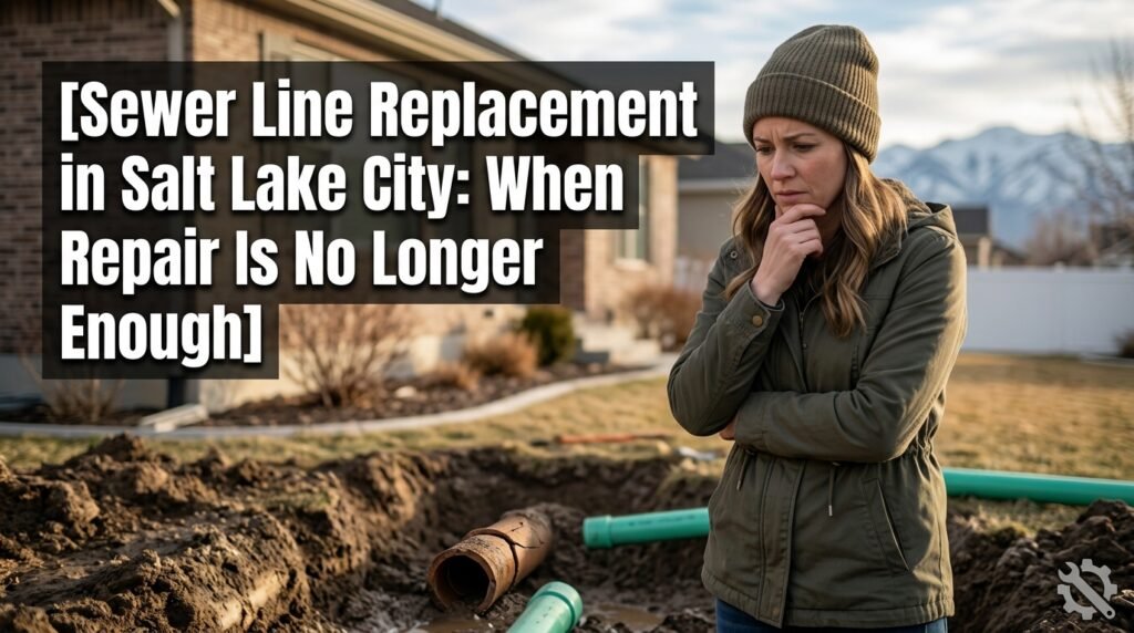 Sewer Line Replacement in Salt Lake City: When Repair Is No Longer Enough