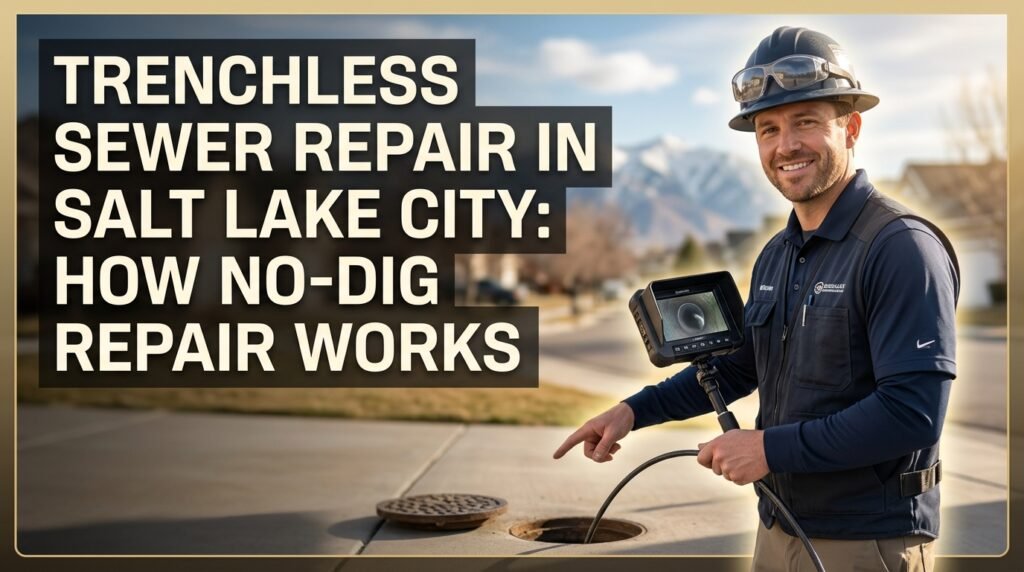 Trenchless Sewer Repair in Salt Lake City: How No-Dig Repair Works