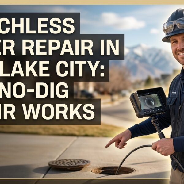 Trenchless Sewer Repair in Salt Lake City How No-Dig Repair Works