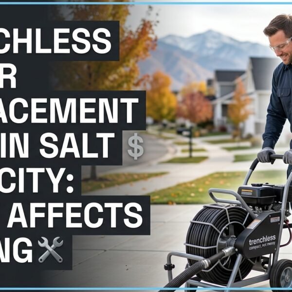 Trenchless Sewer Replacement Cost in Salt Lake City: What Affects Pricing
