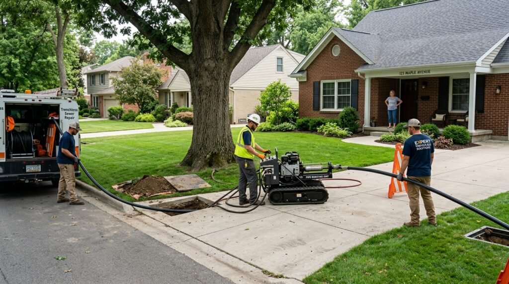 When Trenchless Sewer Service Works Best for Your Situation