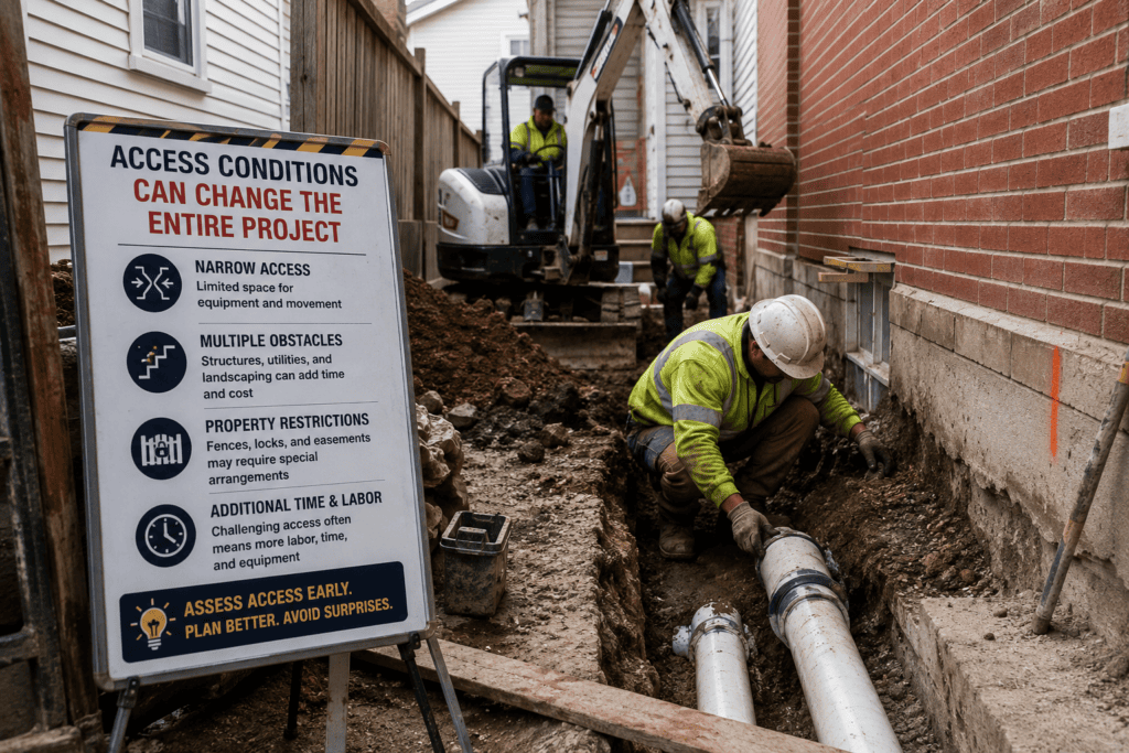 Access Conditions Can Change the Entire Project