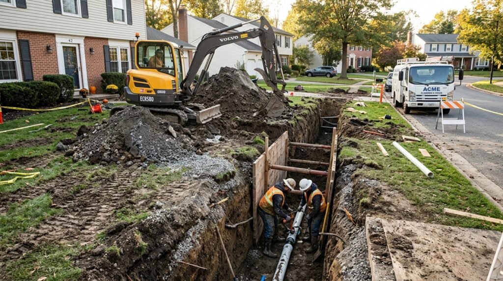 Traditional Excavation and Trenchless Repair Do Not Price the Same Way